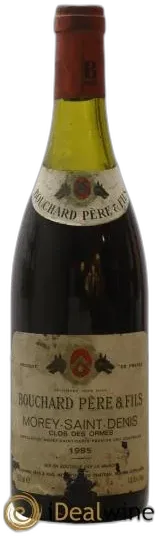 photo du vin Clos des Ormes