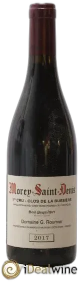 photo du vin Clos de la Bussière