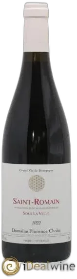 photo du vin Florence Cholet Sous la Velle