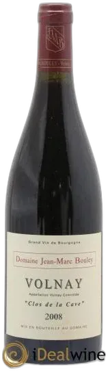 photos du vin Volnay Clos de la Cave Bouley