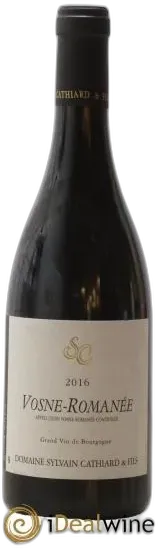 photo du vin Vosne-Romanée Sylvain Cathiard & Fils