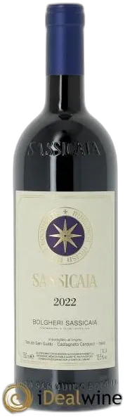 photos du vin Sassicaia