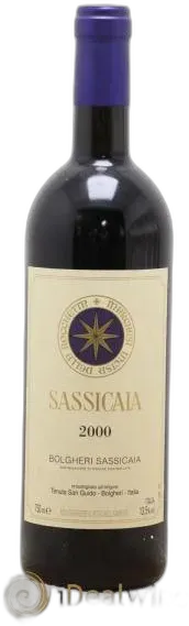 photos du vin Sassicaia