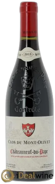 capture du vin Clos du Mont-Olivet