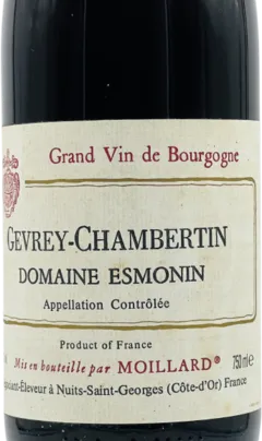 photo du vin Domaine Esmonin