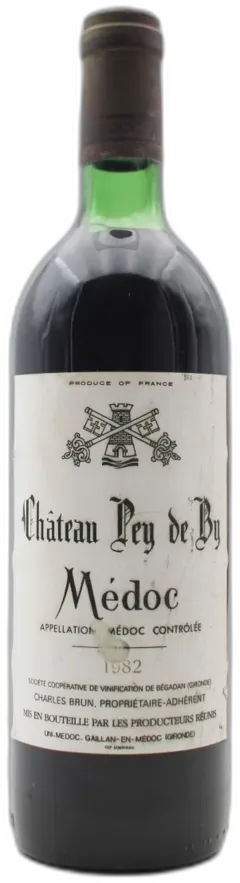 image du vin Château Pey de by 1982
