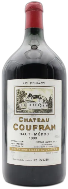 photo du vin Double Magnum Château Coufran 1988 en