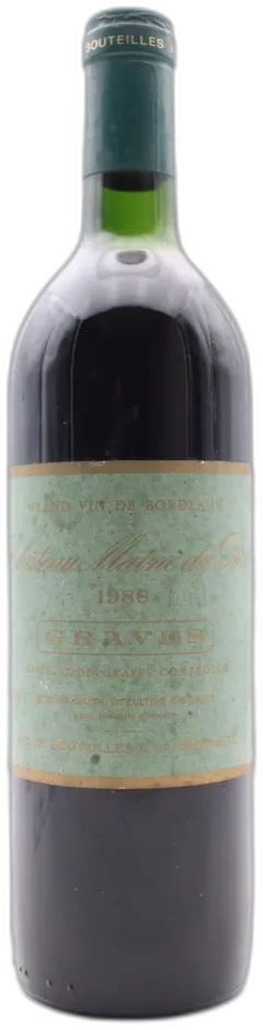 photo du vin Château Maine du Roi 1988
