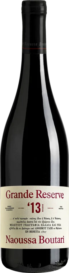 vue du vin Boutari Grande Reserve Naoussa 2013