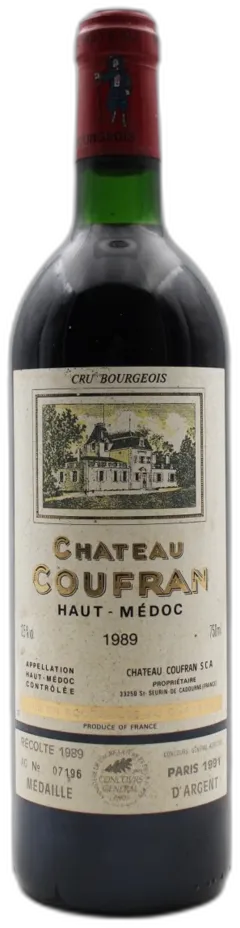 photo du vin Château Coufran 1989