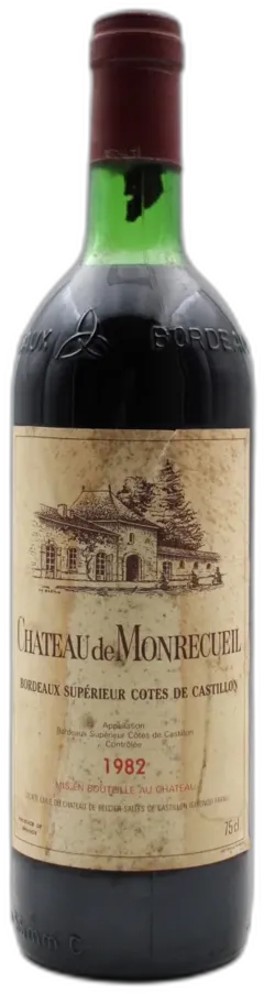 photos du vin Château de Monrecueil 1982
