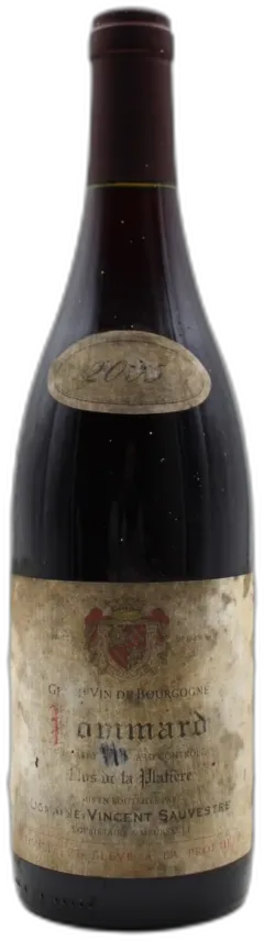 photo du vin Pommard "Clos de la Platière" 2005 Domaine Vincent Sauvestre