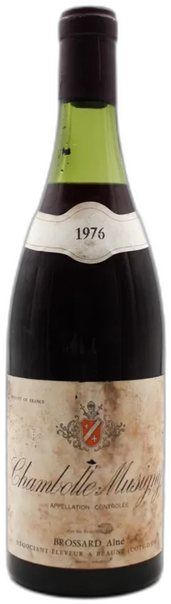 photo du vin Chambolle-Musigny 1976 Brossard Ainé