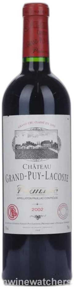 capture du vin Grand Puy Lacoste