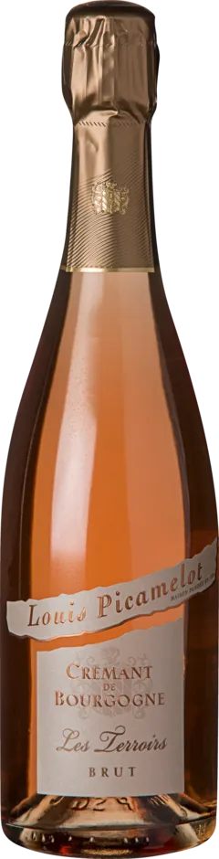 image du vin Louis Picamelot de Bourgogne les Terroirs Brut Rose