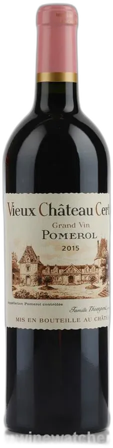 photo du vin Vieux Château Certan