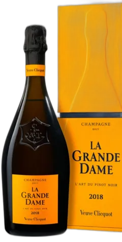 capture du vin Veuve Clicquot la Grande Dame