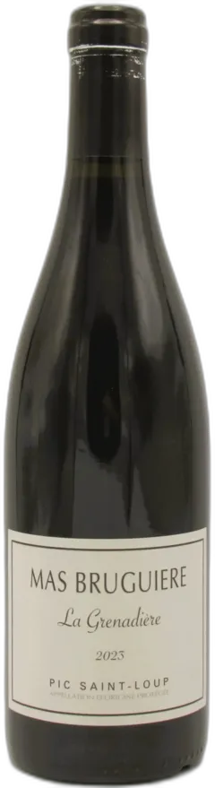 photos du vin Pic Saint Loup Bio la Grenadière Mas Bruguière 2023