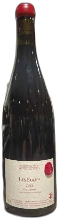 photo du vin Chinon les Folies Panzoult Geoffrey de Noüel 2022