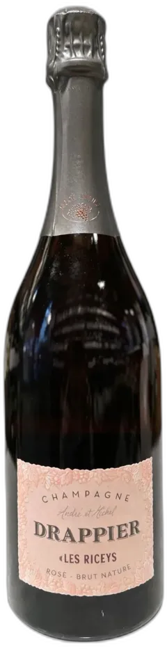photo du vin Champagne Brut Nature Rose les Riceys Rosé Champagne Drappier