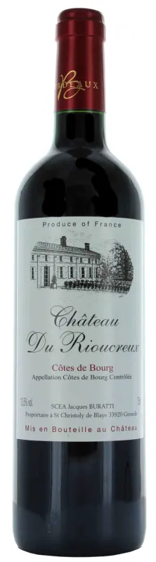 vue du vin Château du Rioucreux 2020