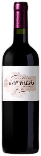 photo du vin Château Moulin Haut Villars 2022
