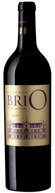 photo du vin Brio de Cantenac Brown Margaux Aoc Rouge 2019 1500