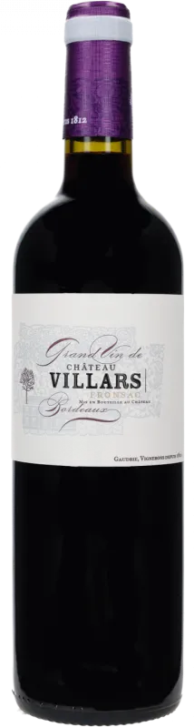 vue du vin Château Villars 2018