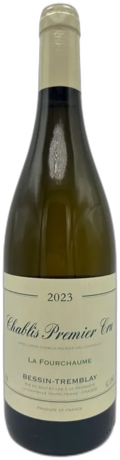 image du vin Domaine Jean-Claude Bessin Tremblay Chablis Fourchaume Premier Cru Bourgogne France