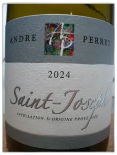 illustration du vin Saint Joseph Blanc André Perret