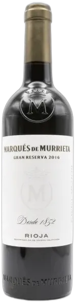 photo du vin Marques de Murrieta Gran Reserva 2016