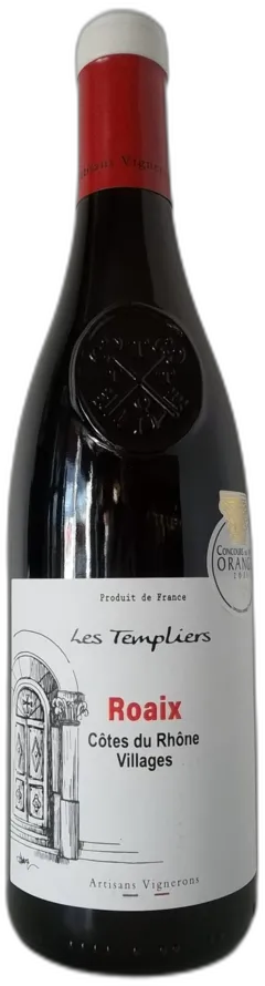 photo du vin Aoc Roaix Cotes du Rhône Villages les Templiers Rhonea