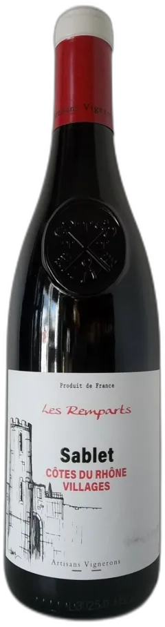 photo du vin Cotes du Rhone Village Sablet les Remparts Rhonea