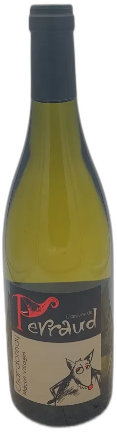 photo du vin Mâcon-Villages Blanc "l'Oeuvre de Perraud" Domaine Perraud