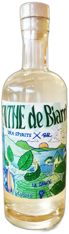 photos du vin Ura Spirits Biarritz Liqueur de Menthe