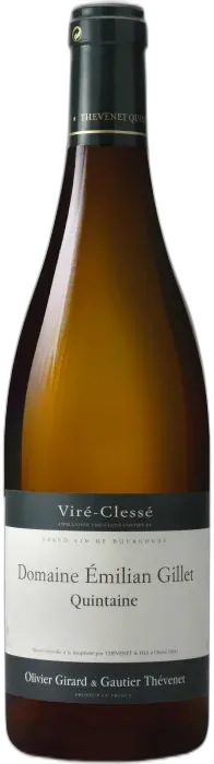 photo du vin Viré-Clessé Quintaine 2022