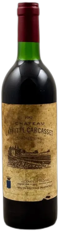 image du vin Laffitte Carcasset Saint Estèphe 1982