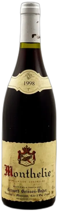 photo du vin Boisson Vadot Monthelie 1998