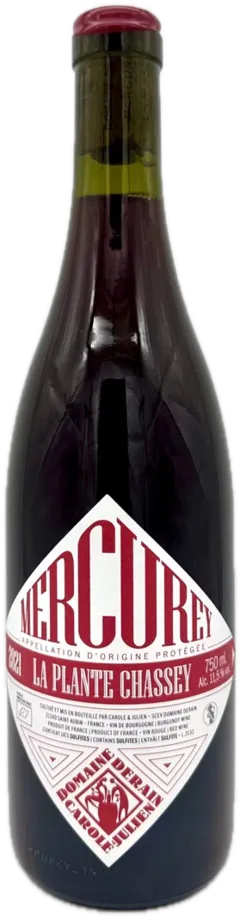 aperçu du vin Domaine Derain la Plante Chassey Mercurey