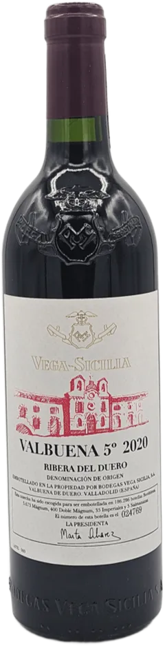 illustration du vin Ribera Del Duero "Valbuena 5°" Rouge 2020 Vega-Sicilia