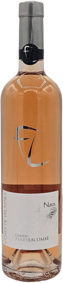 aperçu du vin Côtes de Provence "Naos" Rosé 2021 Château Ferry Lacombe