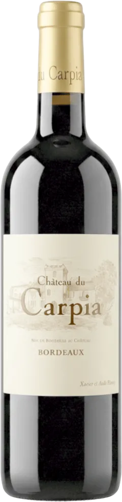 vue du vin Château du Carpia