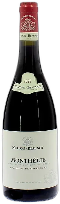 aperçu du vin Domaine Nuiton Beaunoy Monthélie