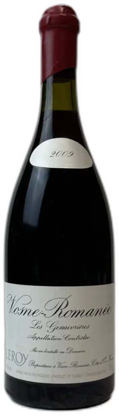 photo du vin Vosne-Romanée les Genaivrières