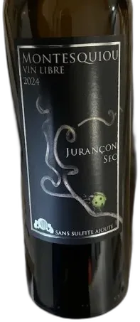 illustration du vin Domaine Montesquiou Jurançon Sec Vin Libre