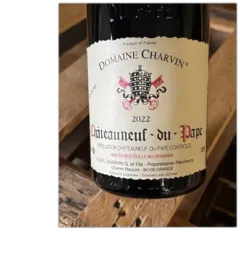 photos du vin Domaine Charvin Chateauneuf du Pape Magnum