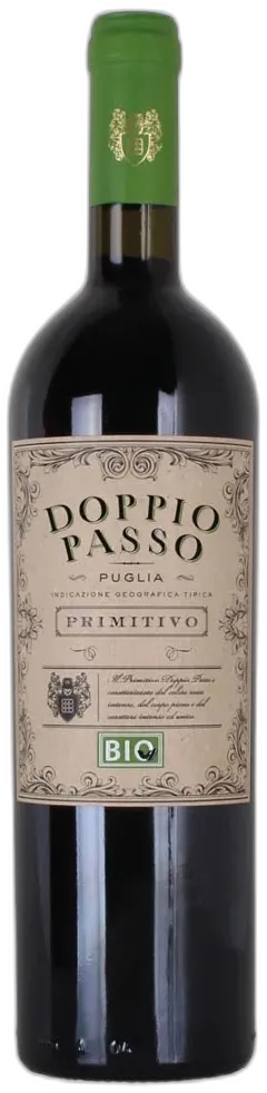 photo du vin Primitivo Bio Doppio Passo