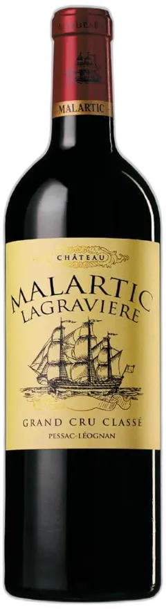 vue du vin Pessac-lã©Ognan Aoc Rouge Grand Cru Classã© Chã¢Teau Malartic-Lagraviere 2022