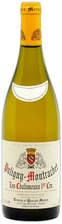 illustration du vin Puligny Montrachet 1er Cru les Chalumeaux