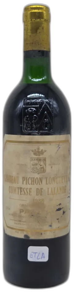photo du vin Château Pichon Longueville Comtesse de Lalande